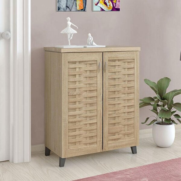 Dulap pantofi Mantam 12 perechi, 78x40x92 cm