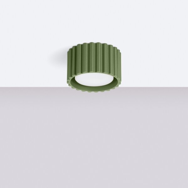 Sollux SL.1797 - Spot AURA, 1xGX53/10W/230V, 6 cm, verde