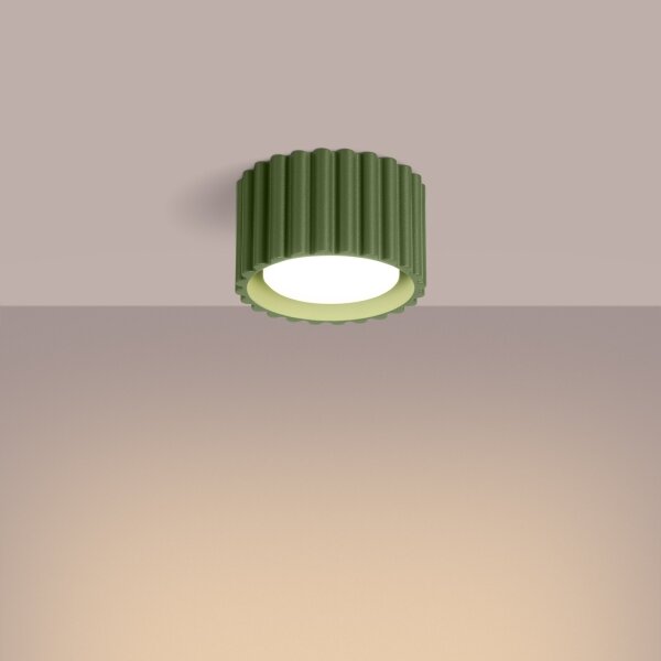 Sollux SL.1797 - Spot AURA, 1xGX53/10W/230V, 6 cm, verde