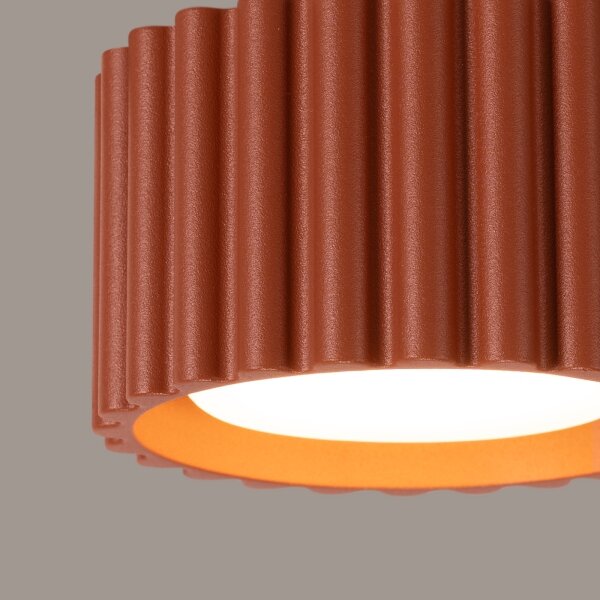 Sollux SL.1802 - Spot AURA 1xGX53/10W/230V 6 cm portocaliu
