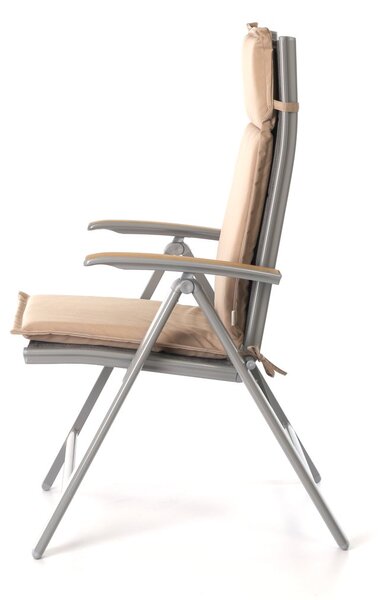 Perna de șezut textilă 45 × 116 cm, bej
