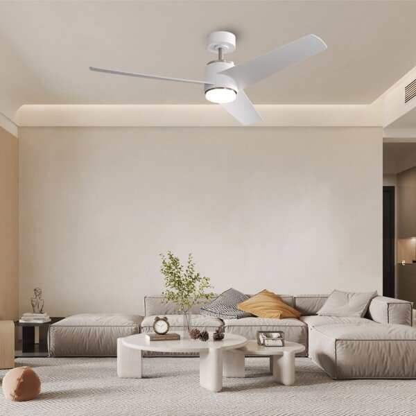Immax NEO 07282L - Ventilator de tavan LED CCT BEAUTY, dimmabil, 18W/230V, Wi-Fi Tuya + telecomandă