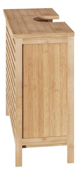 Masca de chiuveta baie Sicela lemn, Natural, 60x28x80 cm
