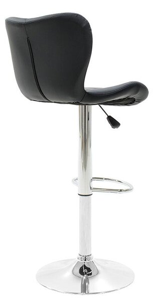 Scaun bar Coozy metal, reglabil pe inaltime, 47x45x90 cm
