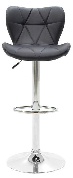 Scaun bar Coozy metal, reglabil pe inaltime, 47x45x90 cm