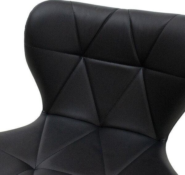 Scaun bar Coozy metal, reglabil pe inaltime, 47x45x90 cm