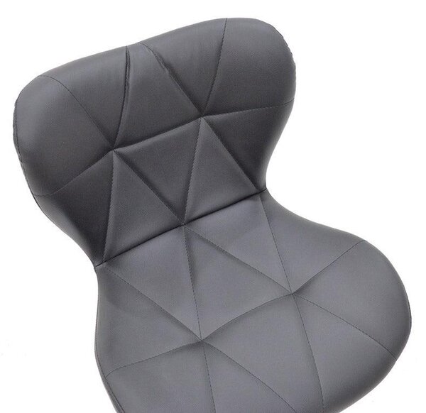 Scaun bar Coozy metal, reglabil pe inaltime, 47x45x90 cm