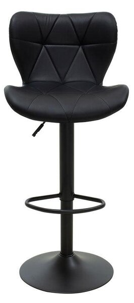 Scaun bar Coozy metal, reglabil pe inaltime, 47x45x90 cm