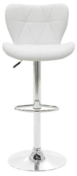 Scaun bar Coozy metal, reglabil pe inaltime, 47x45x90 cm