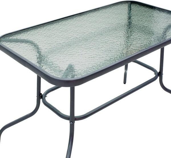 Masa de gradina Valor, Maro - Gri inchis, 110x60x70 cm