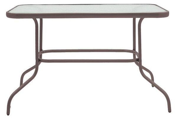 Masa de gradina Valor, Maro - Gri inchis, 110x60x70 cm
