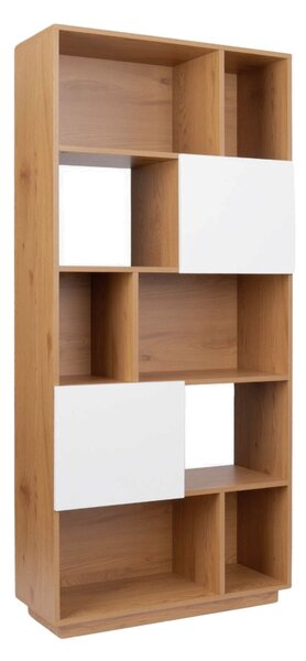 Bibliotecă Nevada, stejar natural (80 cm)