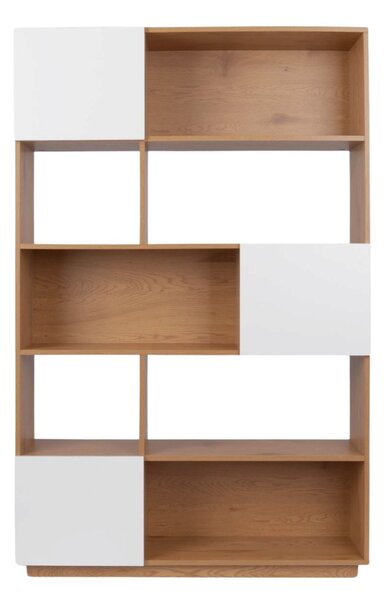 Bibliotecă Nevada, stejar natural (110 cm)