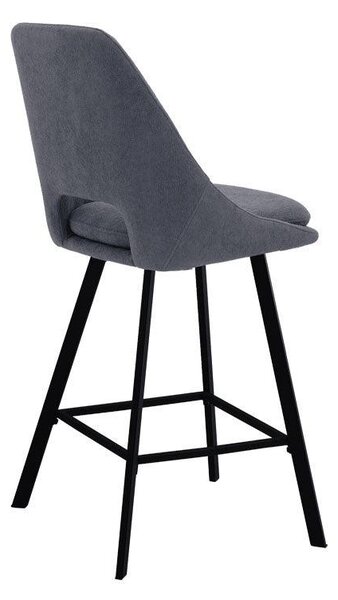 Scaun de bar Initiate, Crem - Bej, 48x56x98 cm