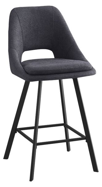 Scaun de bar Initiate, Crem - Bej, 48x56x98 cm