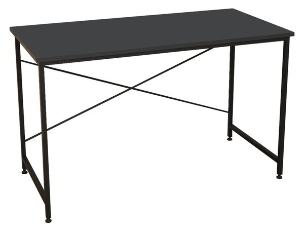 Birou Karvem, Antracit - Stejar, 120x60x73 cm