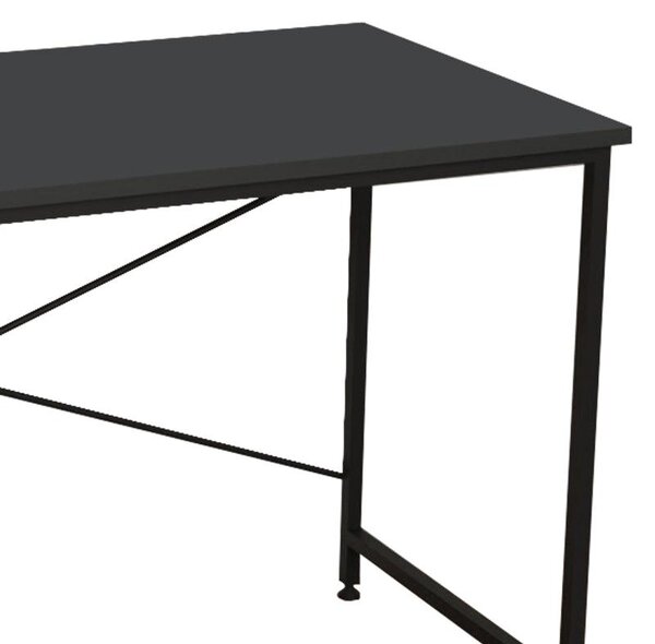 Birou Karvem, Antracit - Stejar, 120x60x73 cm