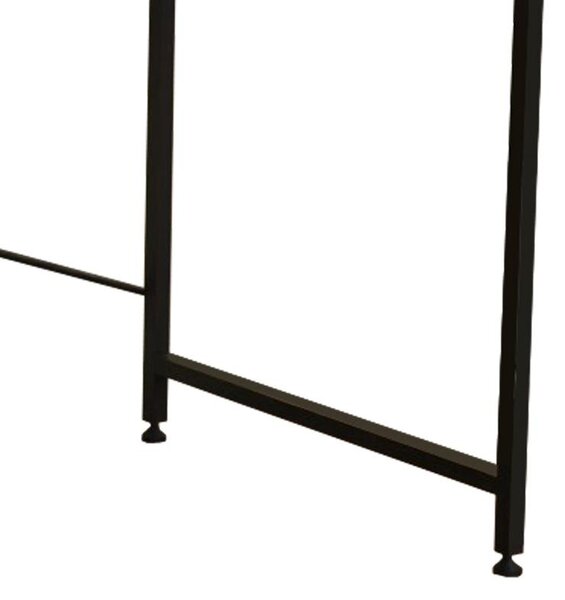 Birou Karvem, Antracit - Stejar, 120x60x73 cm