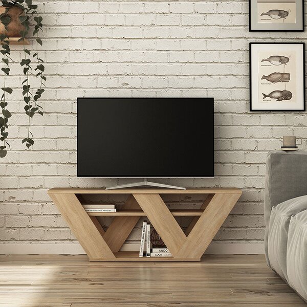 Suport TV Pipralla, Antracit, 110x30x40 cm