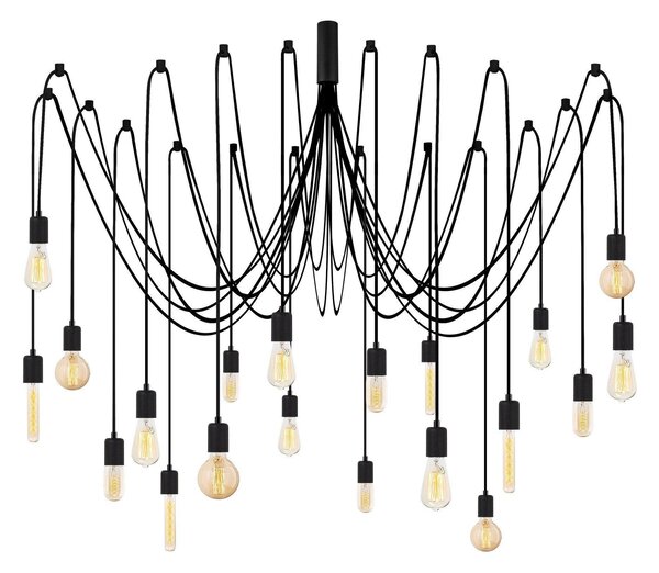 Lustra Candelabrix, Negru, 246x246x102 cm