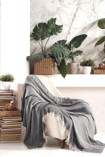Patura Vanity, Gri Inchis, 210x170 cm
