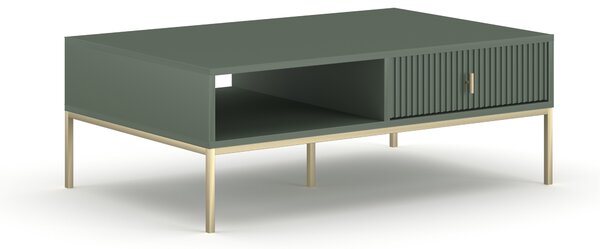 Măsuță de cafea Magara 29 (verde fumuriu + auriu). 1154747