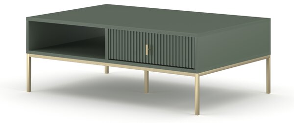 Măsuță de cafea Magara 29 (verde fumuriu + auriu). 1154747