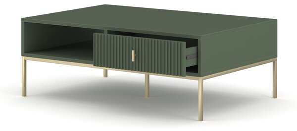 Măsuță de cafea Magara 29 (verde fumuriu + auriu). 1154747