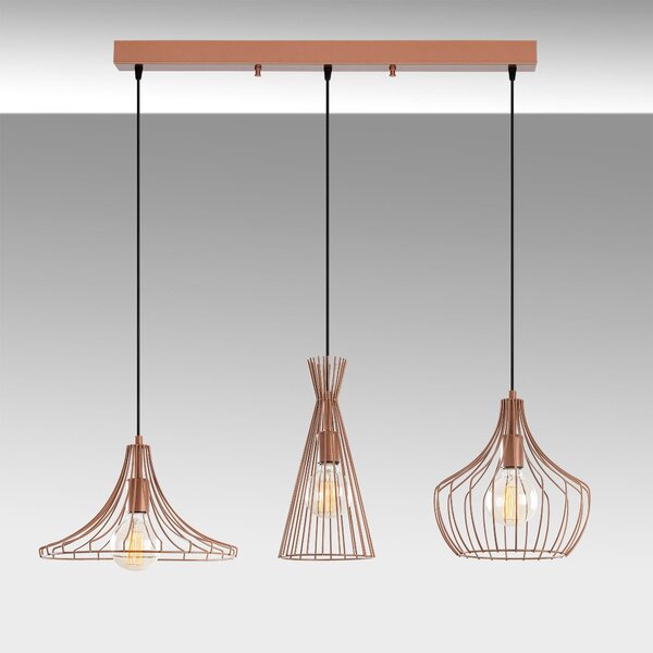 Lustra Mezopotamya - N-1285, Cupru, 110x37x122 cm