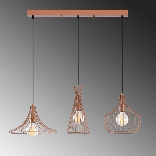 Lustra Mezopotamya - N-1285, Cupru, 110x37x122 cm