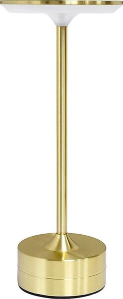 Lampă de birou LED tactilă reîncărcabilă TAVOLO, 2,5W/5V, 2400 mAh, 3000-6000K, aurie