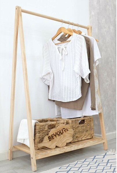 Cuier Leone, Natural, 86x38x125 cm