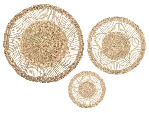 Decoratiune pentru perete PWD-0113, Bej, 38x38 cm