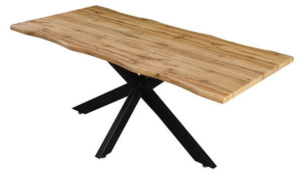 Masa Gilman MDFSonoma, neagra, 150x90x75 cm