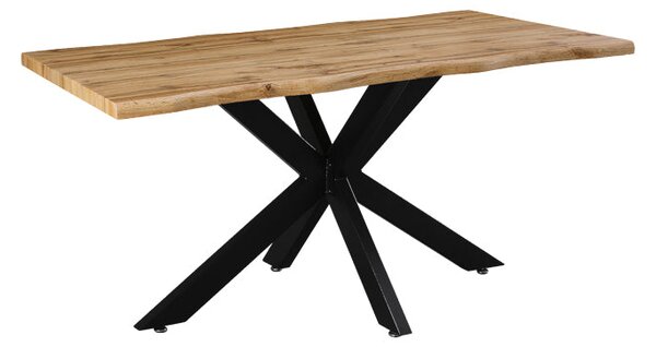 Masa Gilman MDFSonoma, neagra, 150x90x75 cm