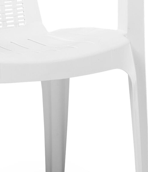 Scaun exterior Headway, Alb, 56x42x78 cm