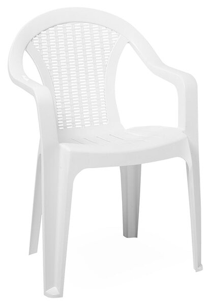 Scaun exterior Headway, Alb, 56x42x78 cm