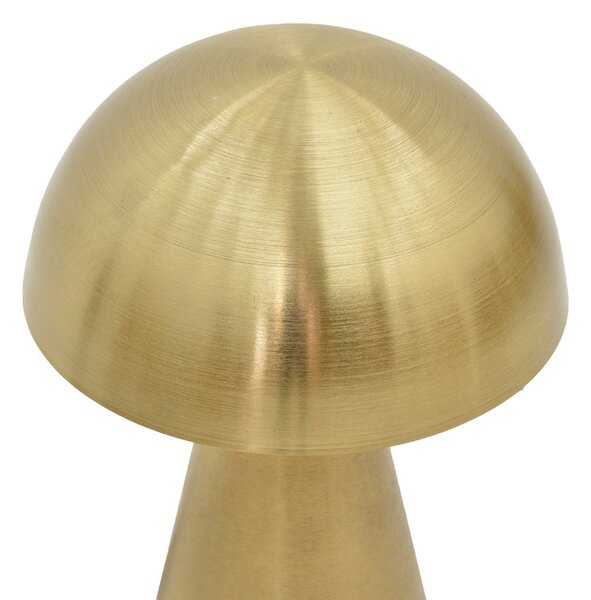 Veioza Whity metal, auriu, 31x31x49 cm