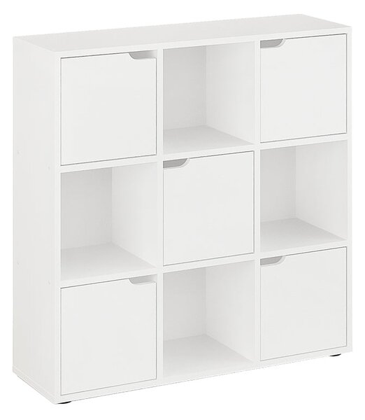 Biblioteca Bookel, Diverse culori, 88x28x89 cm