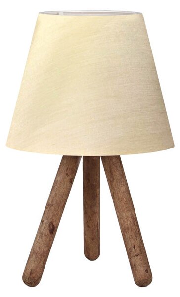 Veioza PWL-1071, textil si MDF, D22x32 cm