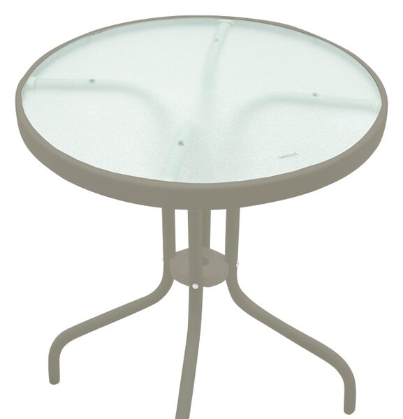 Masa dining Watson, Sampanie, Auriu, 60x60x70 cm