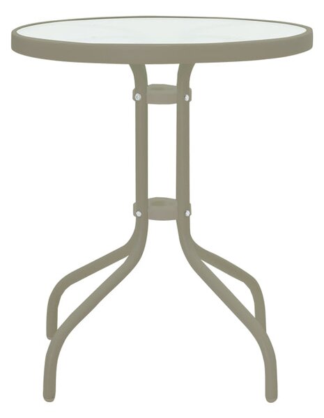 Masa dining Watson, Sampanie, Auriu, 60x60x70 cm