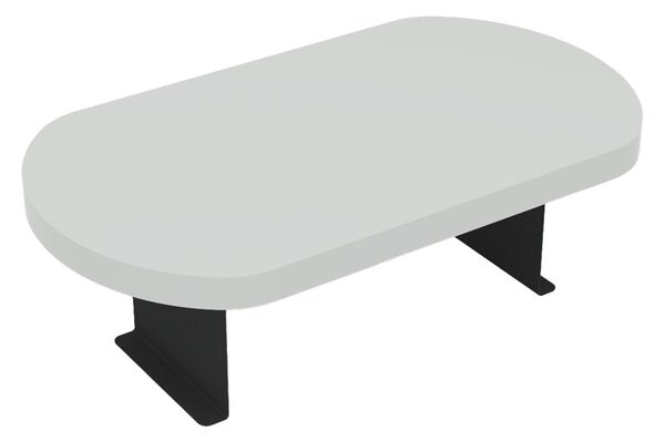 Masa laterala Linea, Alb, 20x35x10 cm