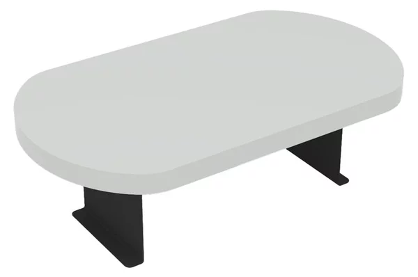 Masa laterala Linea, Alb, 20x35x10 cm