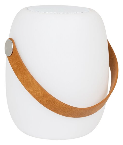 Lampă LED Cardiff, Alb, 18x21x18 cm