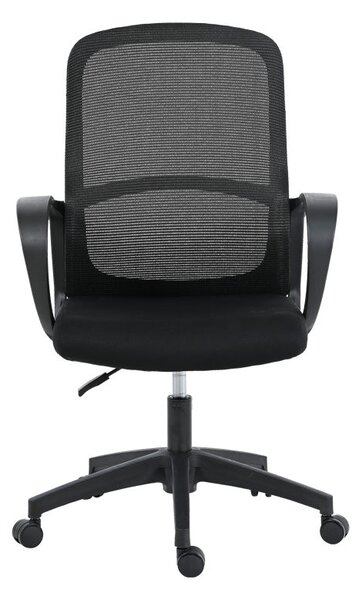 Scaun de birou Zuena, Negru, 61x58x93 cm