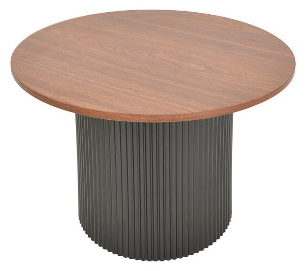 Masuta de cafea Dovel, MDF si metal, D70x45 cm
