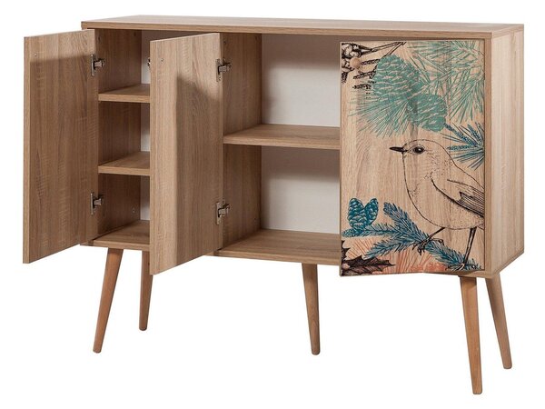 Consolă Mega - Console 5, Stejar Sonoma, 90x60x120 cm