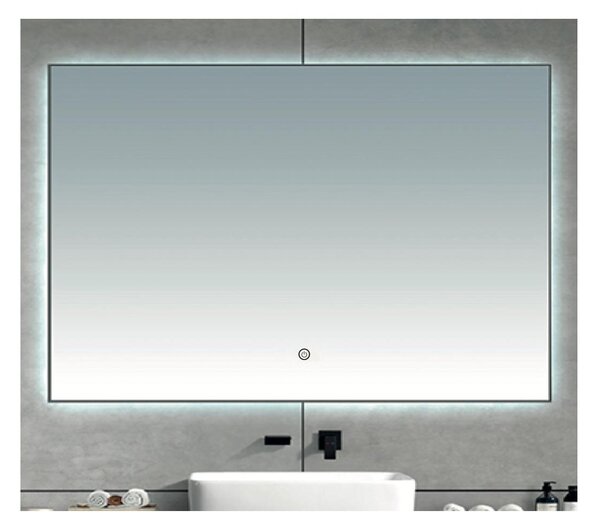 Brilagi - Oglindă de baie DESIO LED/28W/230V 60x80 cm IP44 CRI 90 reglabilă (dimmer) + CCT