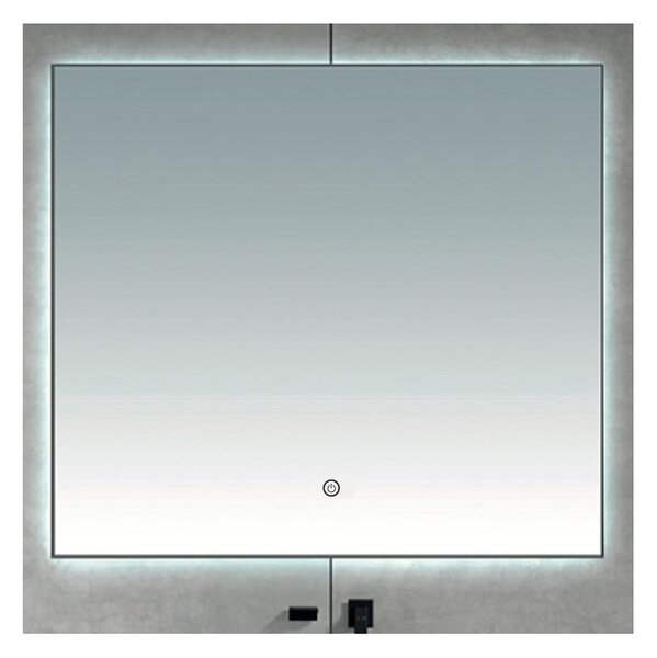 Brilagi DESIO - Oglindă de baie LED 24W/230V, 60x60 cm, IP44, CRI 90, cu dimmer și CCT